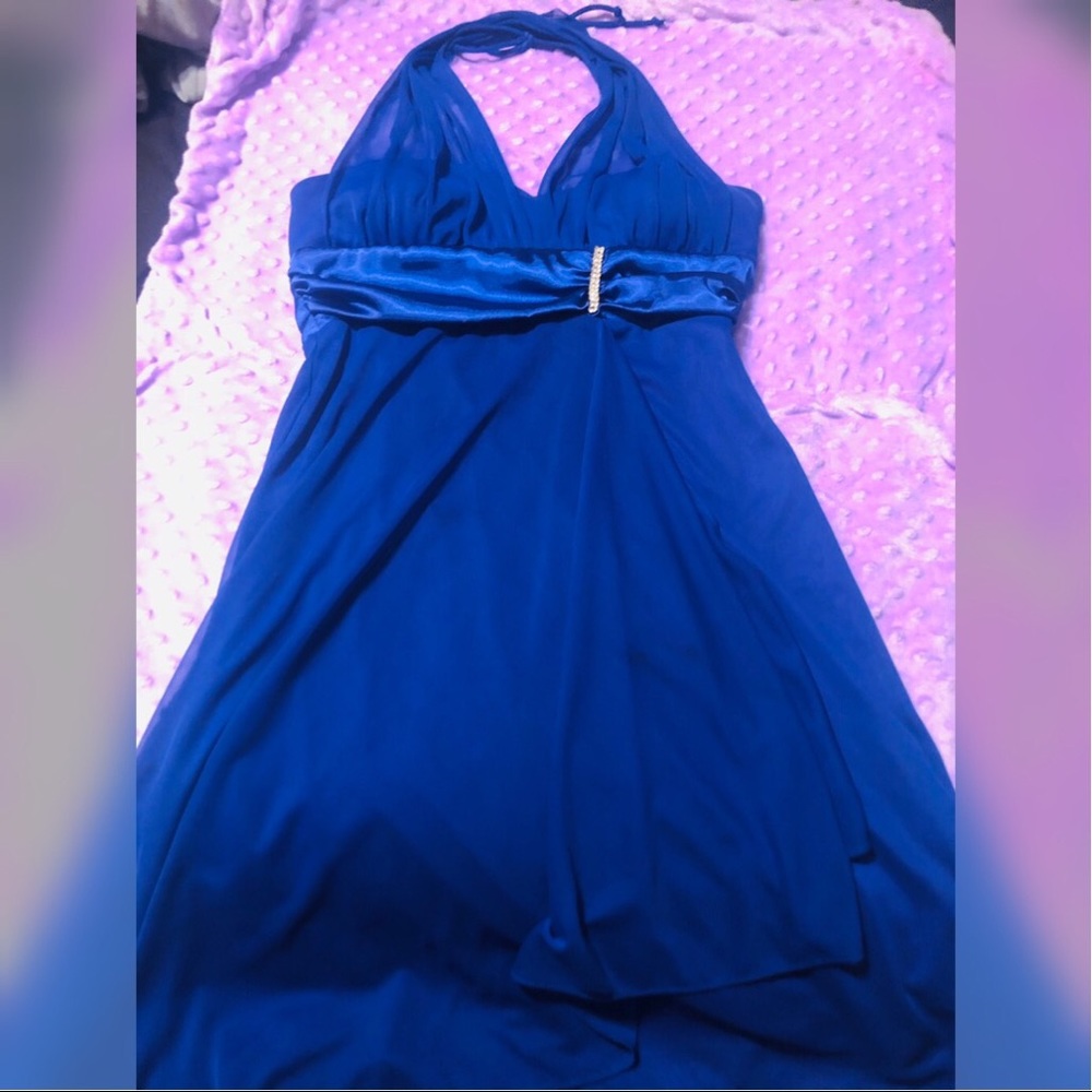Purple bridesmaid dress